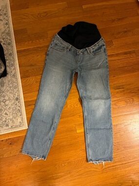 Abercrombie & Fitch Ankle Straight Jeans - size 6 Maternity